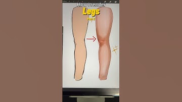 How i render ✨ Legs ✨ #dance #music #remix #art #tuto #tutorialyoutube #tutoriel #tips #legs