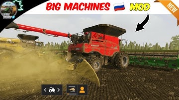 FS20 ‼️ Caseih + Claas Lexion ‼️ Mods in New Map 🗺
