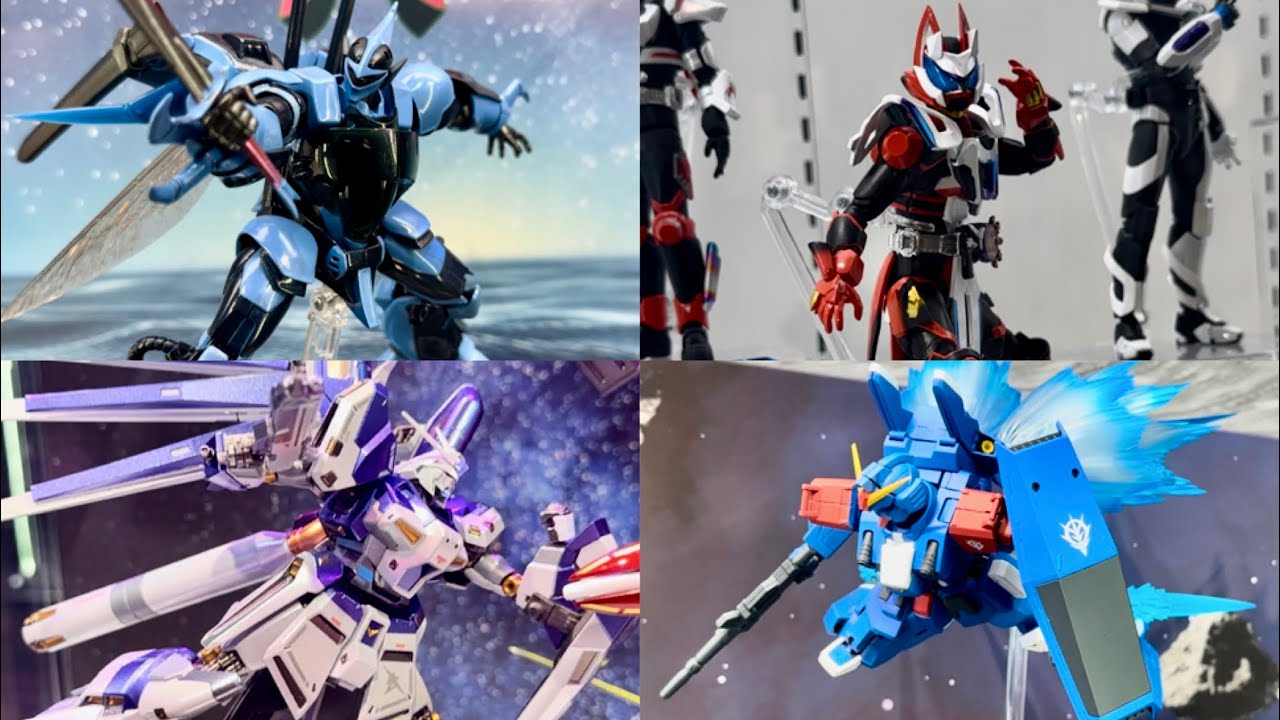 ロボット魂15周年展示！レーザーブーストや新作METAL ROBOT魂など色々