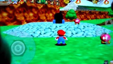 N64oid Super Mario 64 on Samsung Galaxy S