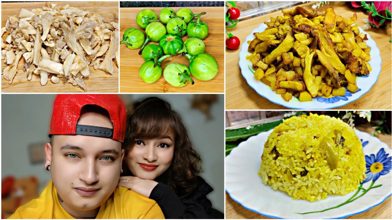 Basuk Bha Bad Uba Bang Bha 😋| Ja Sohngang + Tit Oyster Bad U Phan | Bitter Eggplant With Rice Recipe