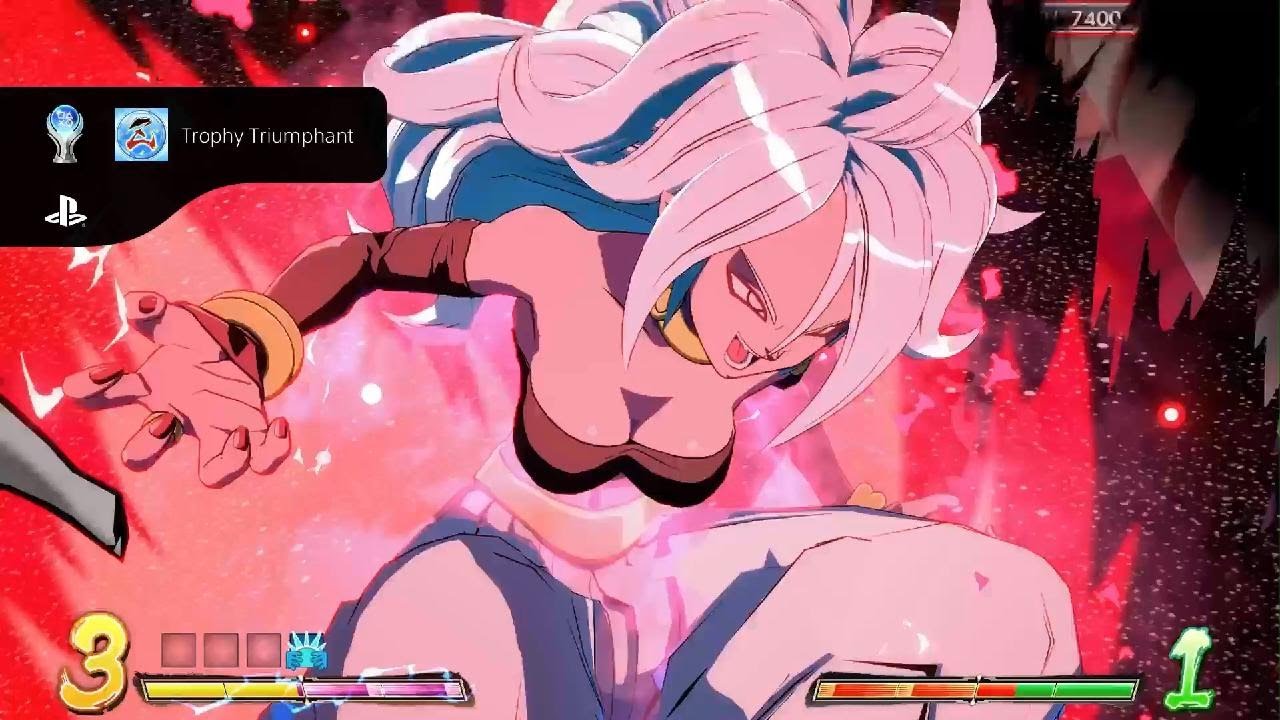 Finally Got My PS4 DBFZ Platinum Trophy Only Took a Year 😎 🤣
