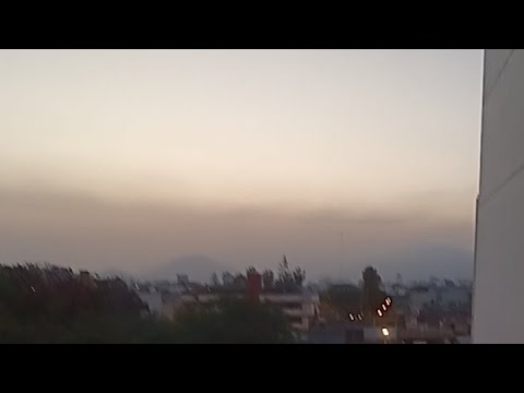 Amanecer brillante en Lima