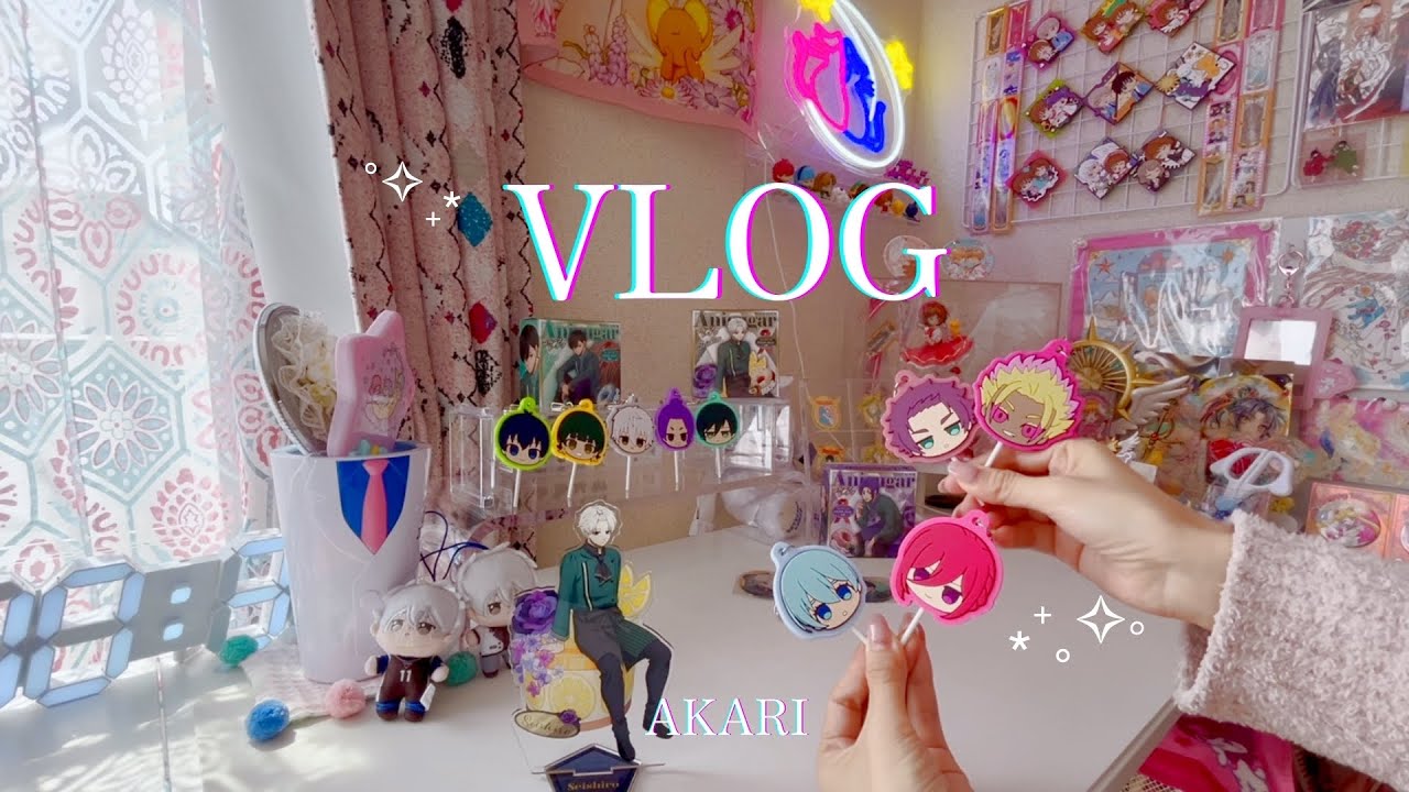 池袋徘徊VLOG🍰🩵ブルーロックについに沼るオタク⚽️クレーンゲームにもハマる😝