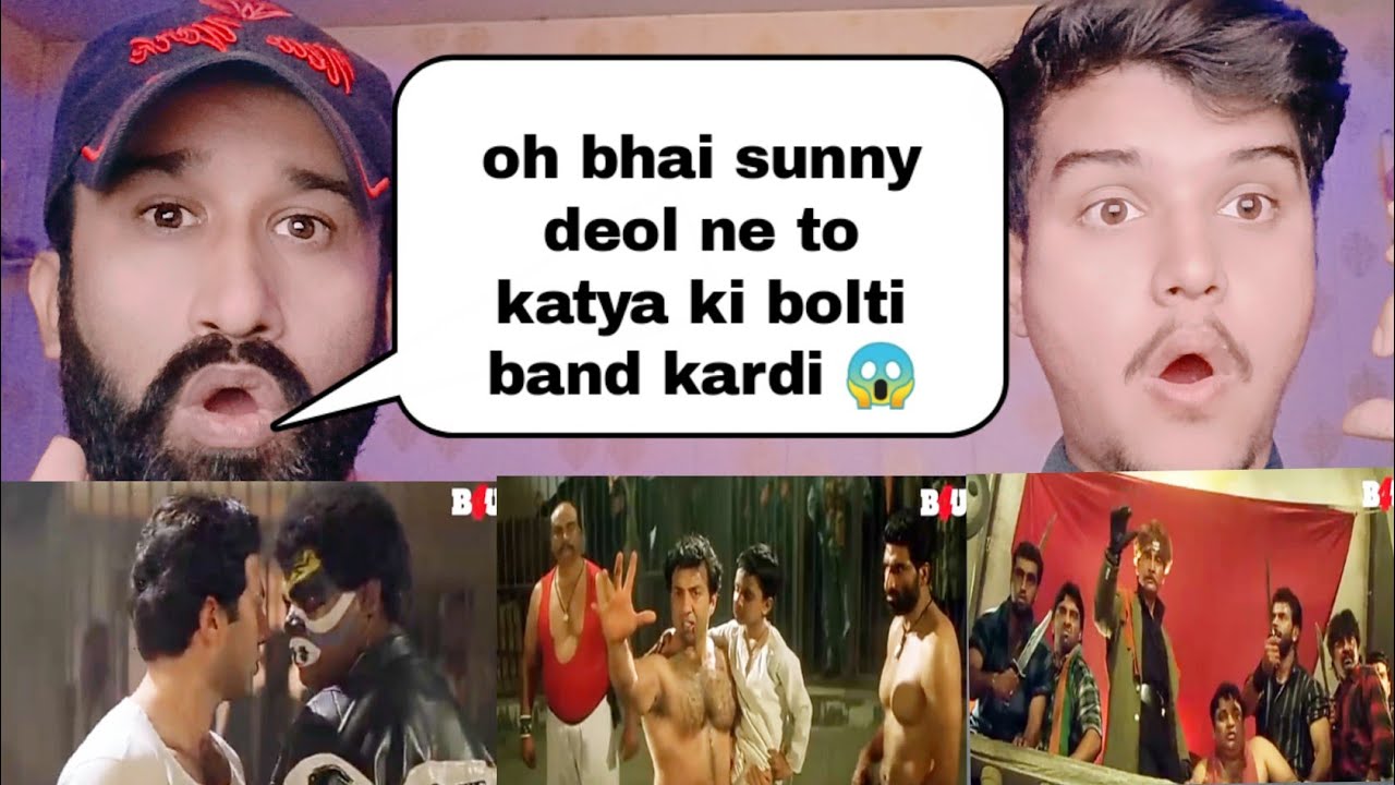 Ghatak Movie Part 8 | Sunny Deol Best Dialogue | Katya Ye Mazdoor Ka Haath Hai | Pakistani Reaction