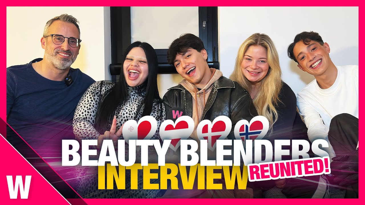 🇲🇹🇦🇹🇩🇰🇳🇴 Beauty Blenders (Мириана Конте, JJ, Сиссаль, Кайл Алессандро) | Интервью в Амстердаме