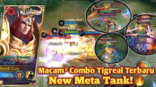 TIGREAL JADI TANK META BISA BERSAING DGN KHUFRA & FRANCO! BUILD TIGREAL TERKUAT 2023 TOP 1 GLOBAL