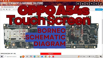 Oppo A54s Touch Screen Problem Solved | Borneo Schematic Jumper Solution