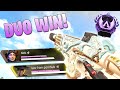 We Managed To Win The Ranked Game As A DUO! (Apex Legends)