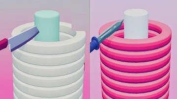 Knife Hit ASMR! Very satisfying and relaxing ASMR slicing game