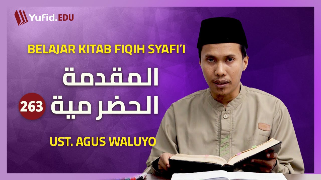 263. Hukum Imam dan Makmum Berbeda Niat Shalat (Fiqih Mazhab Syafi'i) - Ustadz Agus Waluyo