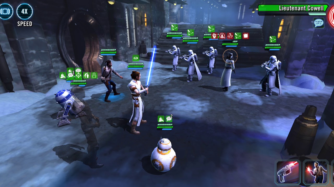 SWGOH Galactic Legend Rey Event Tier I YouTube