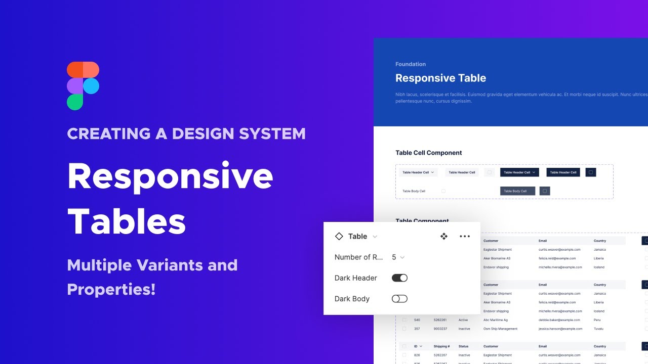 Creating a Design System - Responsive Tables - YouTube