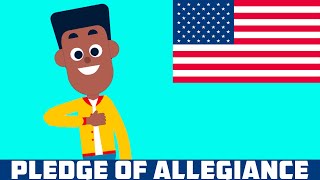 Pledge of Allegiance Video for Kids | preschool, kindergarten, elementary, homeschool for kids by Mister Kipley - Kids Songs & More! 214,875 views 2 years ago 53 seconds