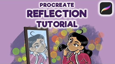 How to Make a Mirrored Effect in Procreate | Penny Proud as a Cadillac Cartoon | Cadillac Cartoonz