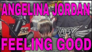 REACTION! Angelina Jordan (10 Year Old) - Feeling Good