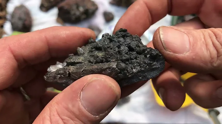 Insane rainbow hematite, Graves Mountain Georgia