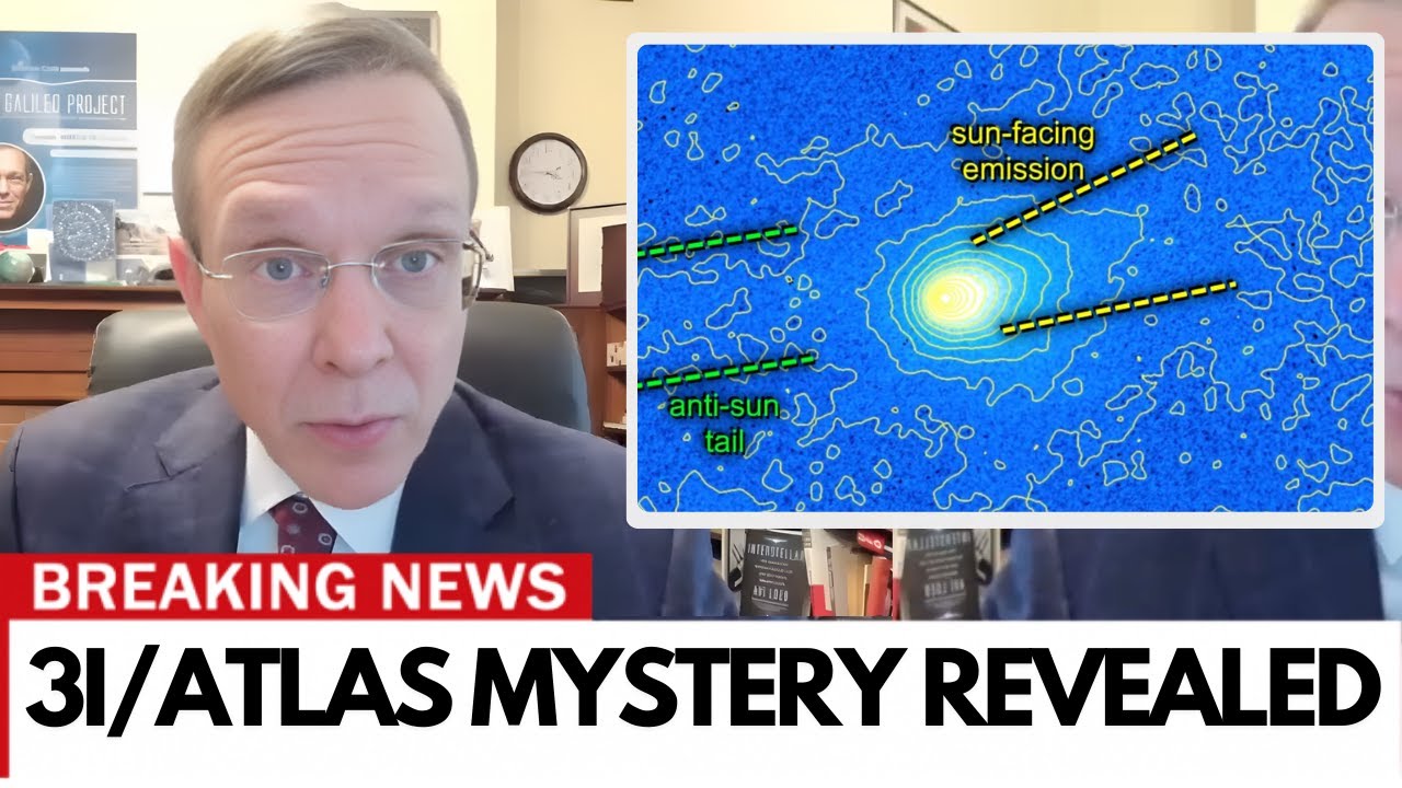 Avi Loeb Drops Bombshell: 3I/ATLAS Anti-Tail May Contain “Something Else”