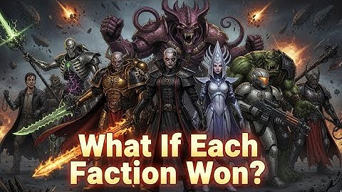 What If Each Faction Won 40k ? How It All Ends ? | Warhammer 40k Lore