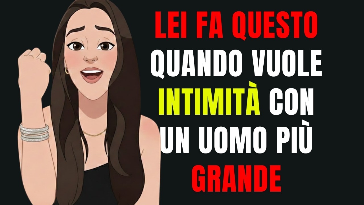 OGNI DONNA FA QUESTO QUANDO DESIDERA UN UOMO PIÙ GRANDE