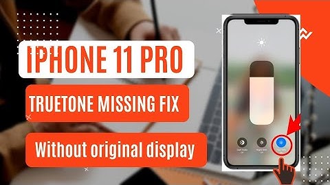 Iphone 11 pro /11 pro max truetone fix without original lcd