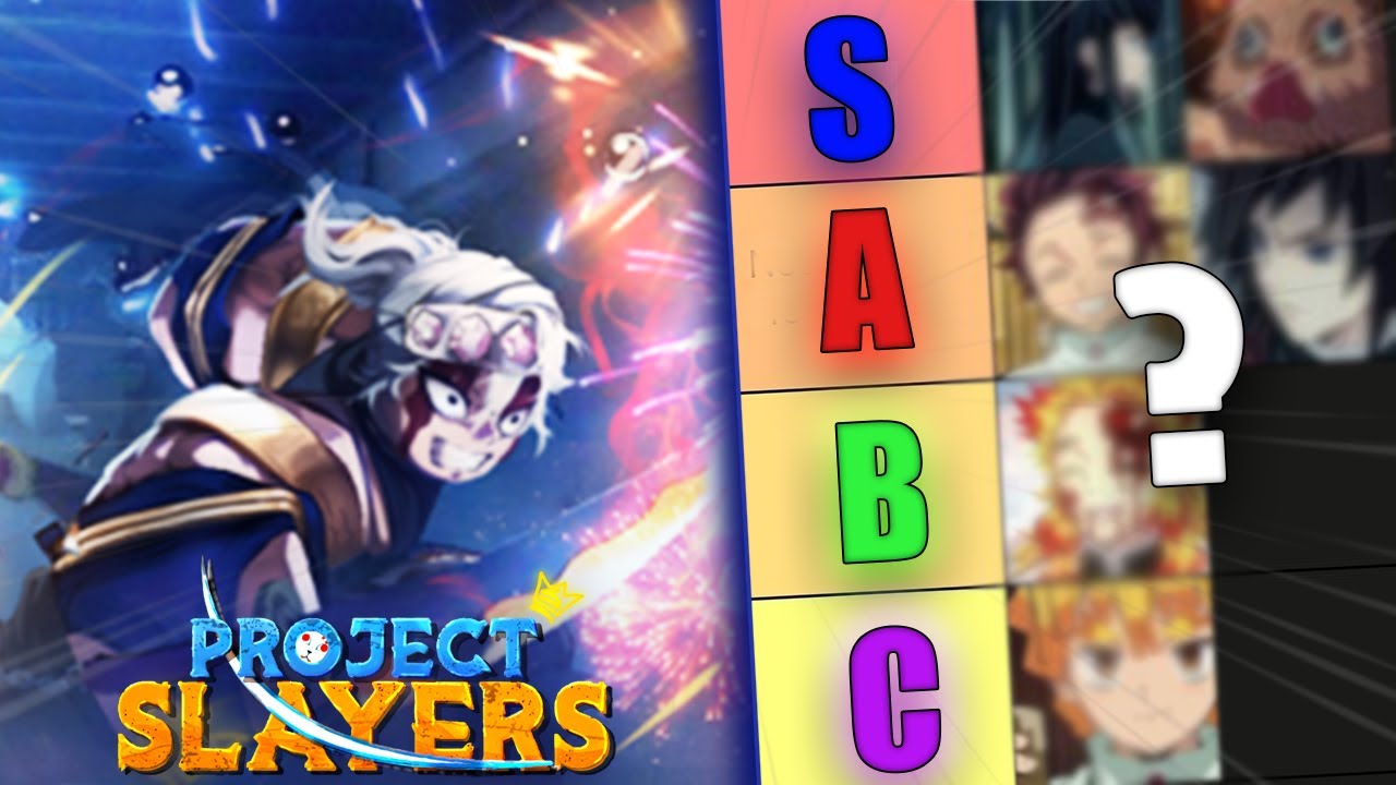 Project Slayers Tier List – Gamezebo
