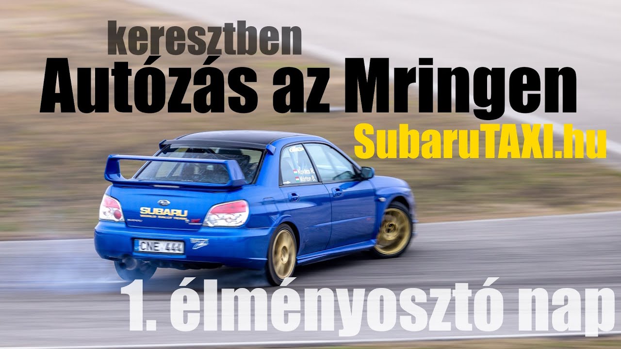 Subaru Élményosztó nap, ahol Te vagy a sofőr.