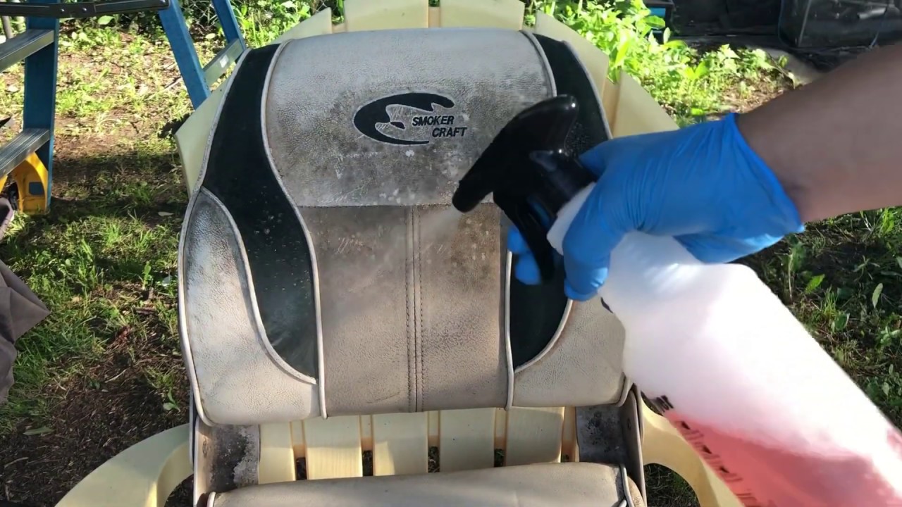 Boat Interior Detailing! Cleaning Filthy Leather Seats And Dashboard! YouTube