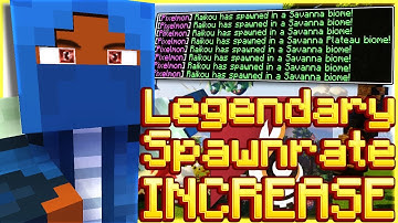 How To INCREASE Legendary Spawn Rate For Pixelmon REFORGED! (2025)