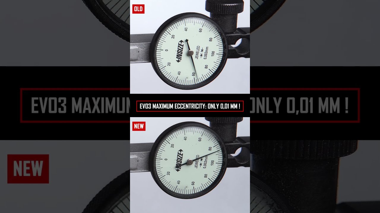 NSR - New EVO 3 Gears VS Old Inline Gears 