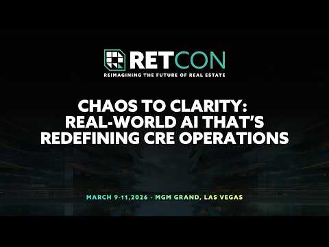 Chaos to Clarity: Real World AI That’s Redefining CRE Operations