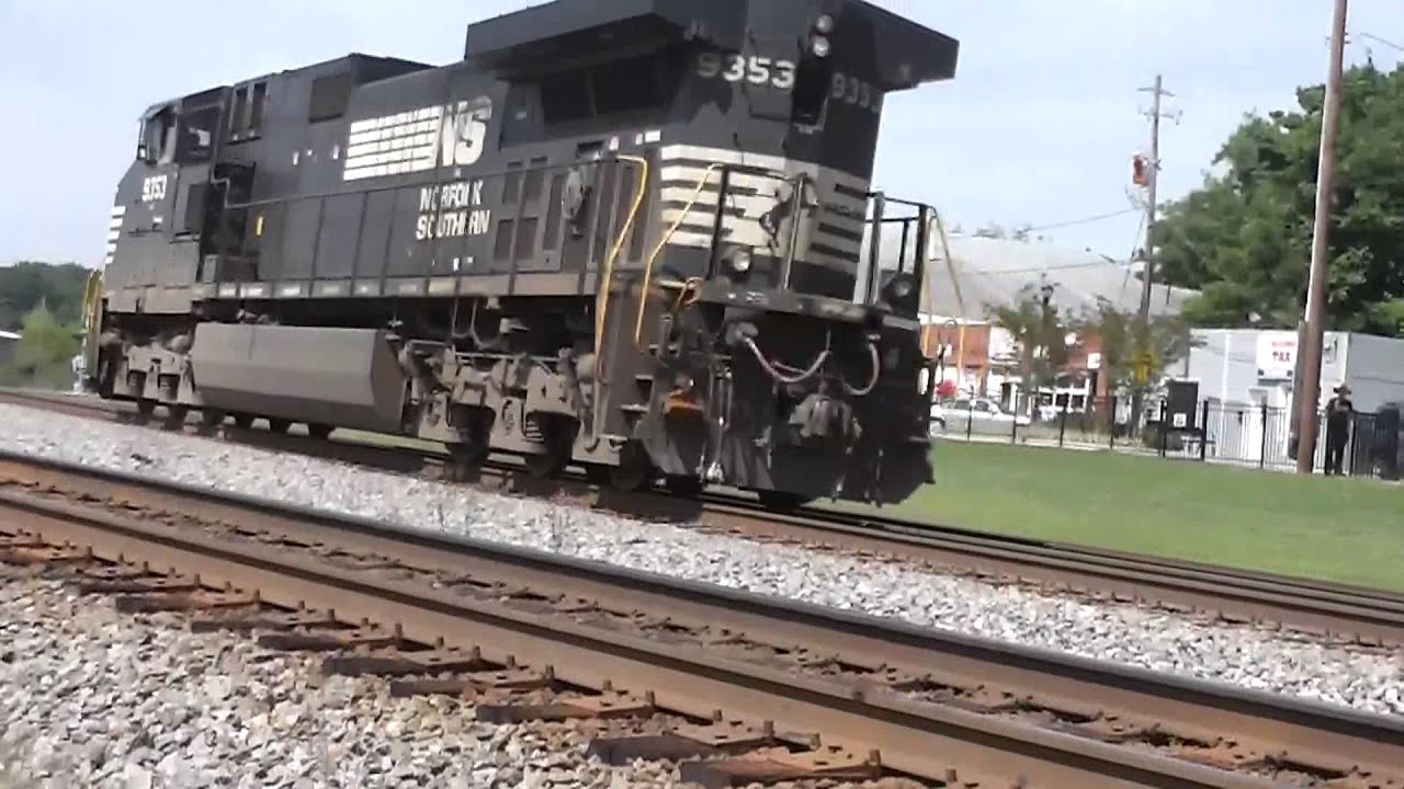 Norfolk Southern Power Moves Eastbound #G3A & Northbound #G46 In(HD) Austell,Ga. 9-16-2013 - YouTube