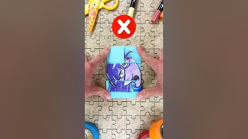 Solving Paper Craft Puzzle with Ennui by Inside Out! #papercraft #insideout #insideout2 #puzzle #diy