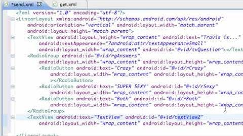 Android Application Development   45   RadioButtons in a RadioGroup