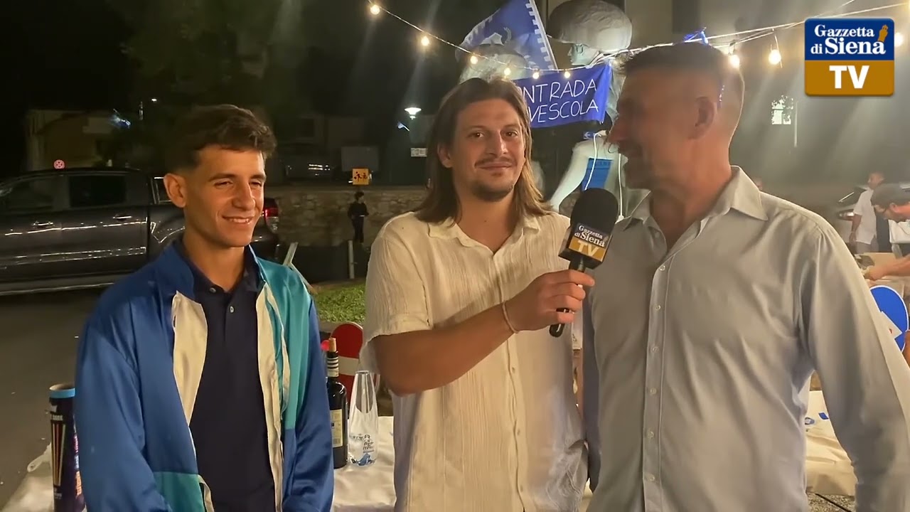 Cene della vigilia - Le interviste - Palio di Casole d'Elsa 2025