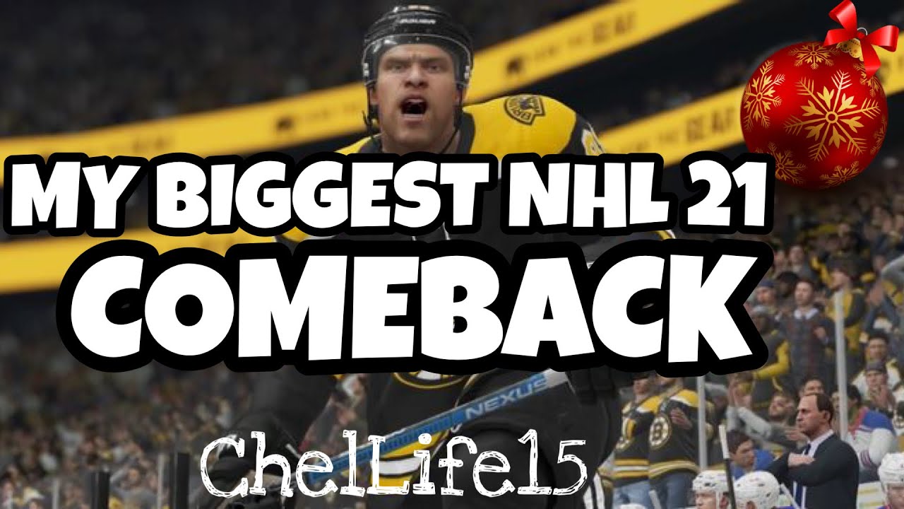 THE BIGGEST COMEBACK YOU WILL SEE IN NHL 21 HUT CHAMPS!
