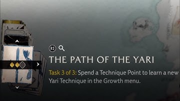 Ghost of Yotei | Task 3 of 3 Spend a technique point to learn a new yari technique in growth menu