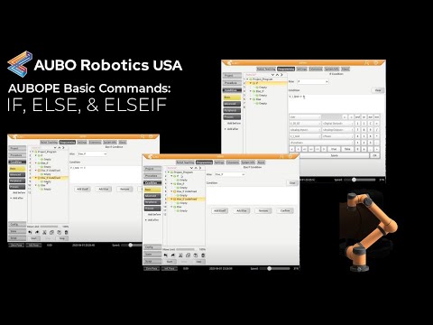AUBOPE Tutorial - Basic Commands: If, Else, and Elseif