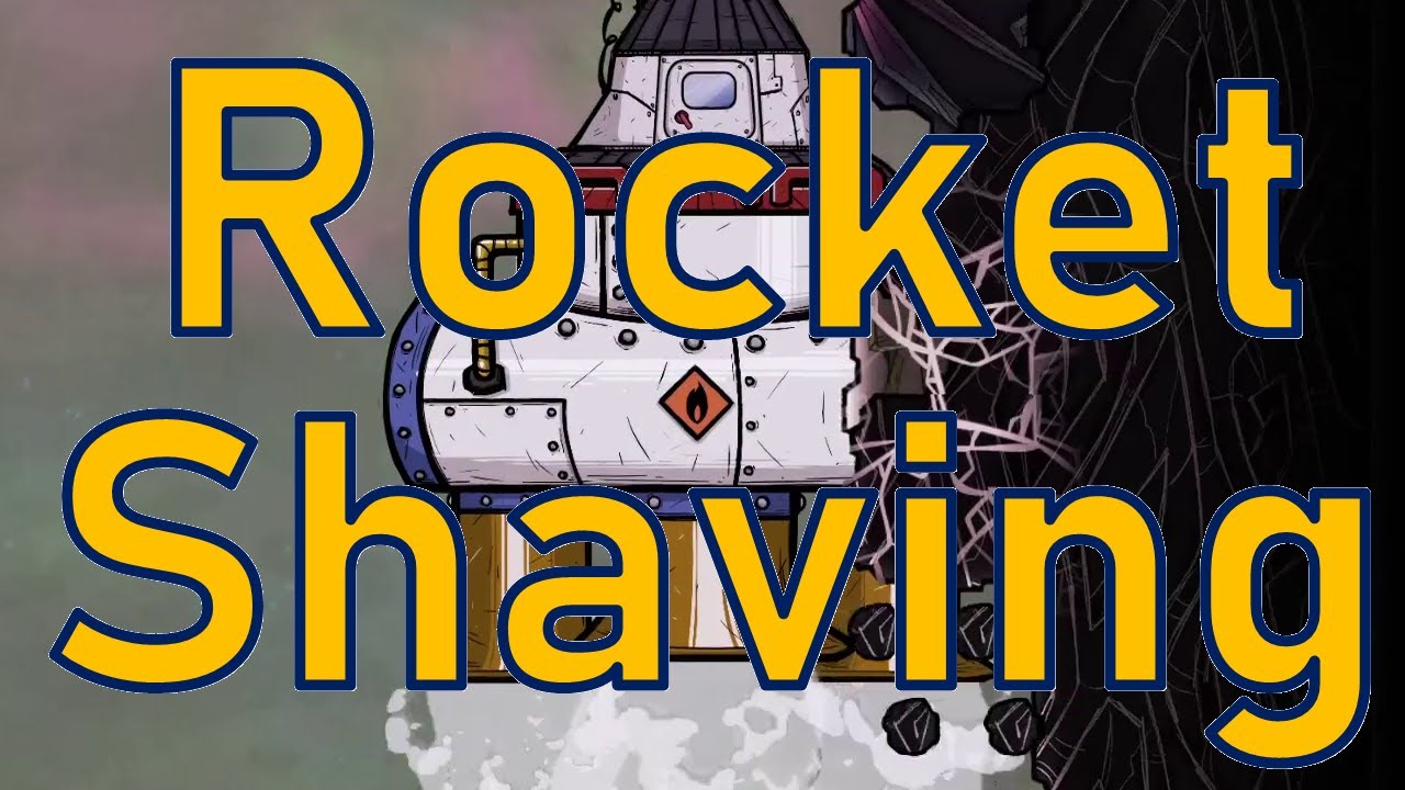 Oxygen Not Included - Tutorial Bites - Rocket Shaving Oxygen Not Included - Tutorial Bites - Rocket Shaving