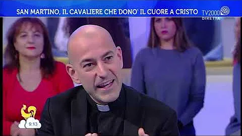 Chi donò metà del suo mantello?