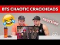 BTS BEING CHAOTIC CRACKHEADS IN AWARD SHOWS | REACTION