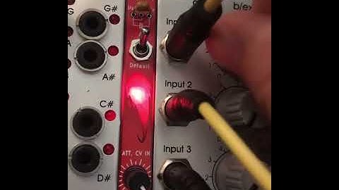 2HP LPG (ph modular eurorack), by Kypski