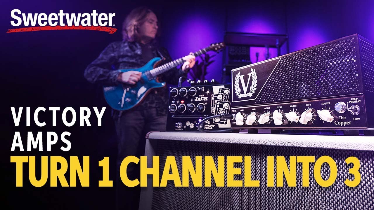 Make Your 1-channel Amp a 3-channel Amp with Victory Amps and Pedals