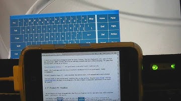 MochaRDP on the iPhone with smooth scroll