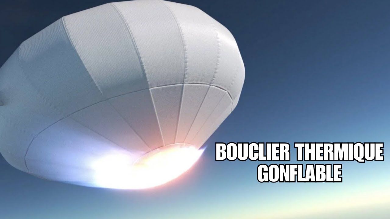 Cette capsule vient de tester un bouclier thermique gonflable ! (la chaîne était à bord) [DNDE Live]