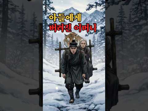 아들에게 산에 버려진 어머니의 진실 | 옛날이야기·민담·설화 #조선야담 #한국전설 #어머니이야기 #불효이야기 #산속이야기 #감동쇼츠