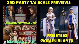 3rd Party 1/6 Scale Previews Anakin Skywalker + Priestess + Immortan Joe Star Wars Goblin Slayer