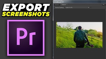 How to Export SCREENSHOTS in Adobe Premiere Pro CC | Tutorial
