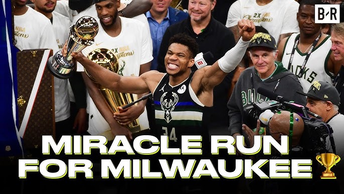 Relive the Milwaukee Bucks championship season with our book
