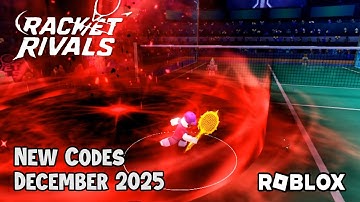 Roblox Racket Rivals New Codes December 2025
